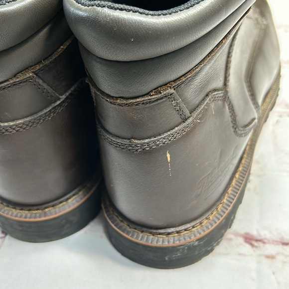 Men’s thorogood boots side 12 oil slip resistant lug sole work street wear - Picture 7 of 8